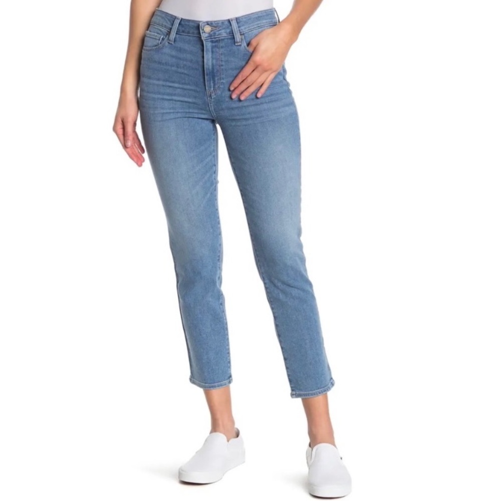 PAIGE Hoxton Skinny Crop Light Wash Jeans Sz 29